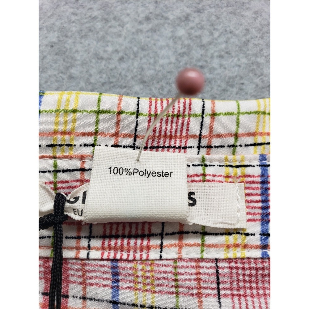 Glamorous Women Shirt Dresses 4 Multicolor Striped Button Front Collared Casual - Picture 10 of 15